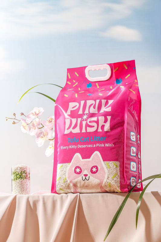 Pink Wish Tofu Cat Litter