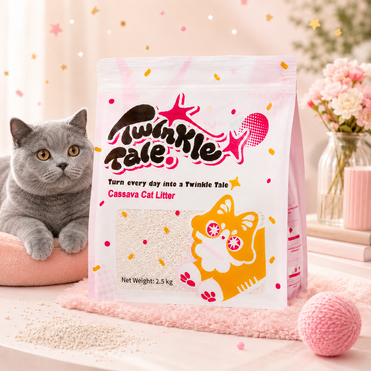 Twinkle Tale Cassava Cat Litter