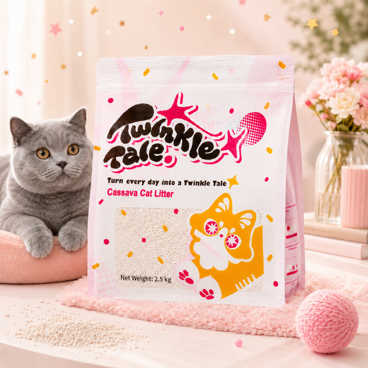Twinkle Tale Cassava Cat Litter