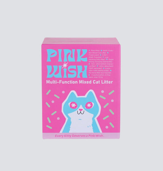Pink Wish Multi-Function Mixed Cat Litter